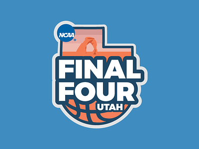 Utah Final Four basketball final four logo march madness ncaa utah