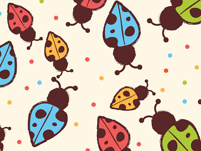 Bug Illustration Pattern