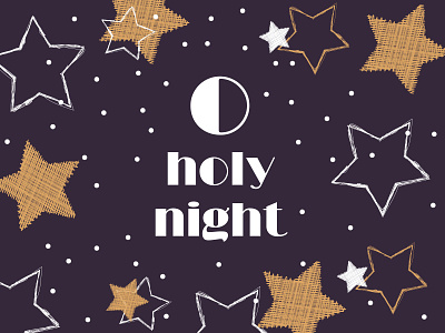 O Holy Night! children art cute design illustration print design surface pattern design vector