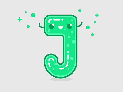 Typehue J (Jolly Jelly) Week 10 challenge colour creative design letter lighthouse playoff type typehue typography weekly