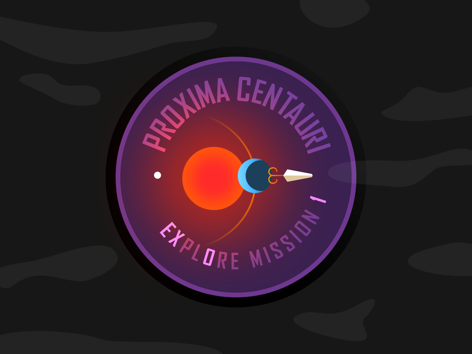 Proxima Centauri B - Mission Patch By T Bernhoft On Dribbble