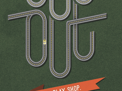 Get Out Cover design graphic typography