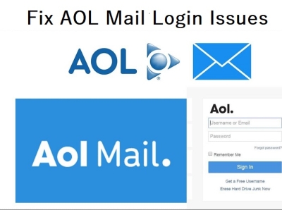 Fix AOL Mail Login Issues by Gray Watson on Dribbble