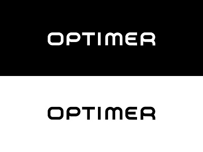 Optimer Logo athletics branding custom lettering design logo type typography