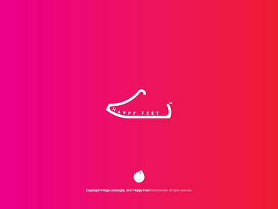Happy Feet Logo Design ayakabbı design logo market shoes