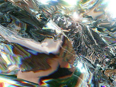 Sharpened Daggers 3d abstract beach c4d chrome chrometype cinema 4d holographic summer water waves