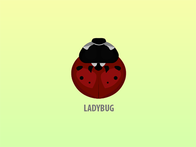 Ladybug illustration illustrator ladybug