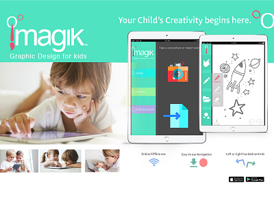 Imagik Design App mobile design mobile ui product design ux ux design wireframe