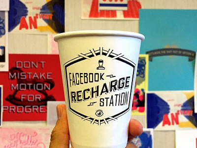 Facebook Recharge coffee coffee cup facebook