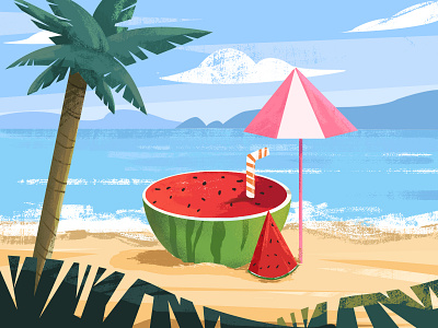 summer illustration