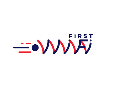 Wifi First logo design design logo logo design vector