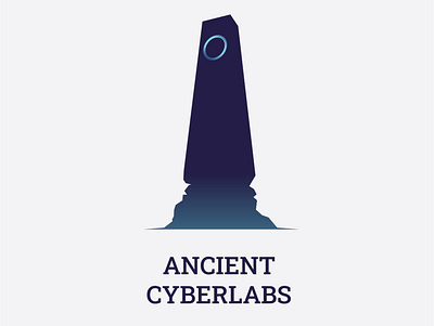 Ancient Cyberlabs Logo blockchain crypto logo tech