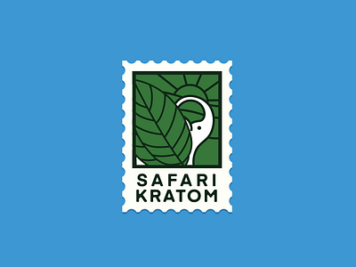 Safari Kratom Logo branding illustration logo