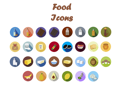 Food icons