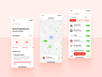 Tufero / Mobile app car repair car service ios map map app mobile mobile app mobile app design mobile design mobile ui repair repairmen search search results service services ui ux ux design uxdesign