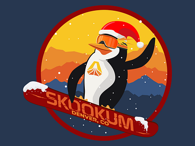 Shreddy Freddy - Penguin animation apparel design branding design flat icon illustration logo ui ux vector
