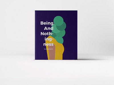 Being and nothingness - Book Cover adobe adobe illustrator art book cover illustration vector illustration vectorart visualart