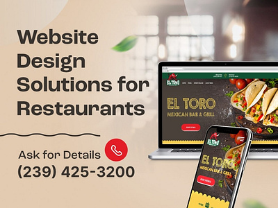 Website Design Solutions for Restaurants design graphic design website website design