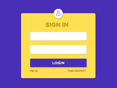 Freebies Login Screen