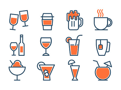 Download Drinks Icons Set