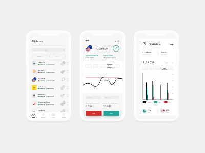 Financial Trading UI