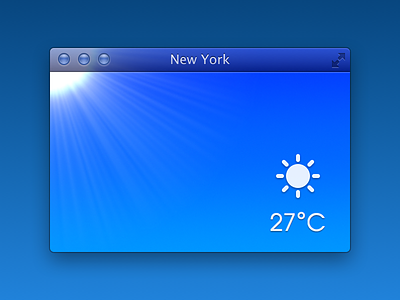 Mac Weather App