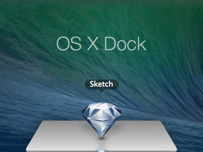 OS X Dock - Sketch Download