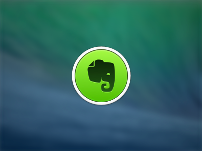 Evernote Replacement Icon app app icon evernote flat osx replacement round
