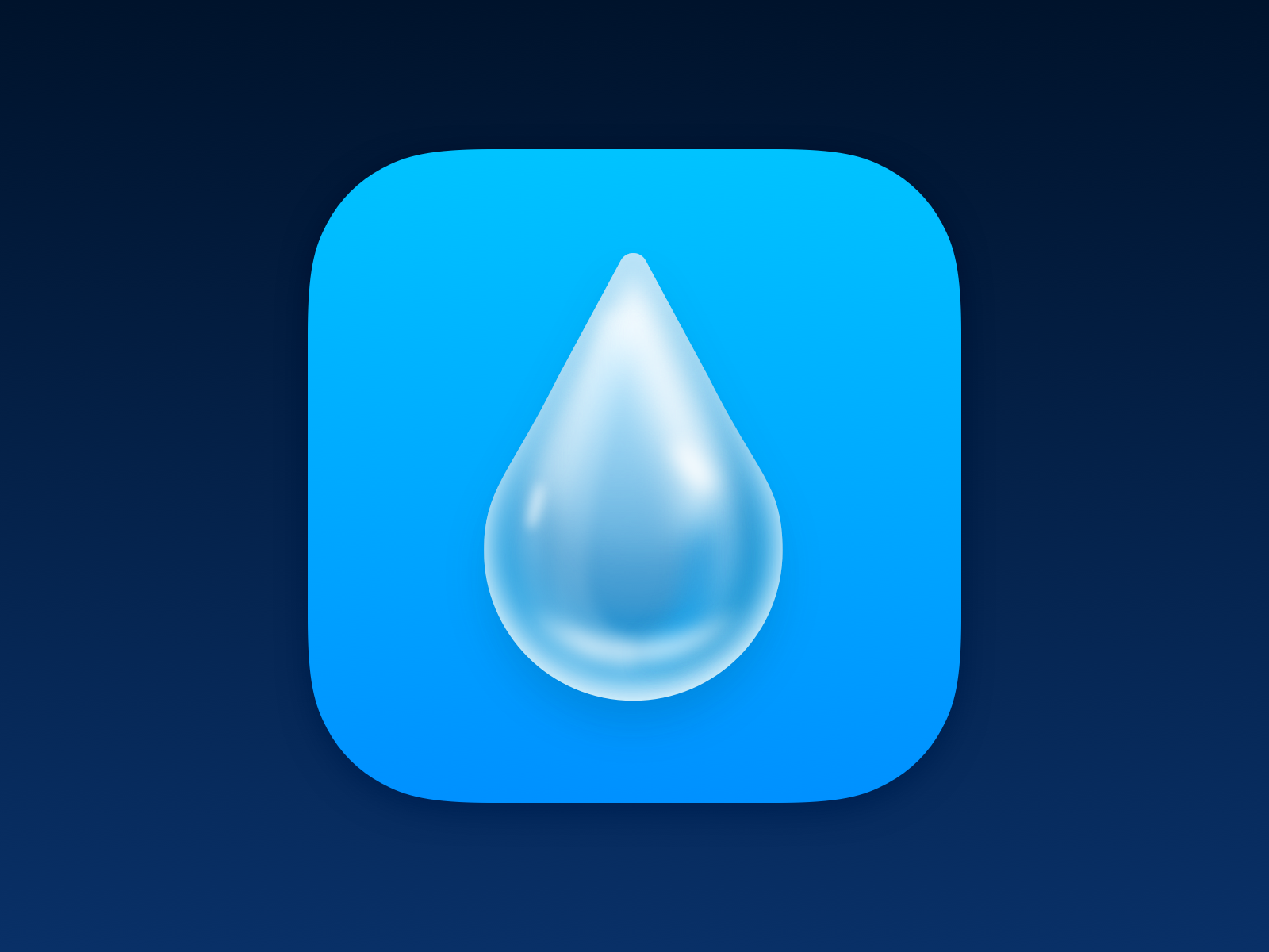 Waterlytics Alternate App Icon by Yannick Lung on Dribbble