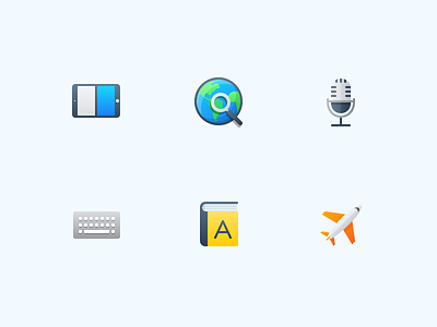 Semi-Flat Feature Icons vol. 2