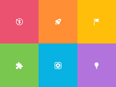 Category icons app bulb category dollar extension flag glyph icon icons idea rocket