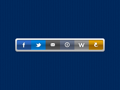 Sharing Buttons [Animated] animated button gif sharing sharing button social social sharing button