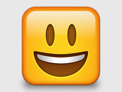 Emoji App Icon app app icon emoji icon laugh smile smiley