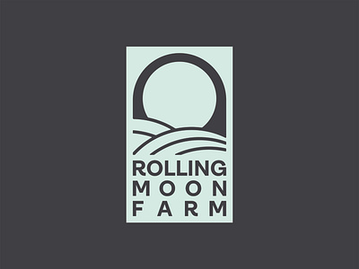 Rolling Moon Farm Logo / 2