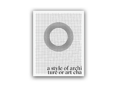 Glitched Grid brutalism design brutalist graphic design grid minimalist poster poster design typography