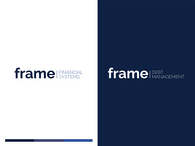Frame Financial Logo art direction brand designer branding branding design design graphic design logo logo design minimalist