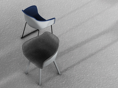 loop c4d chair furniture