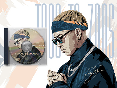 TOOS TO ZOOS I CD illustration cd cd artwork cd design cdcover drawing illustration mongolian rapper toostozoos