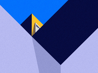 A stolen glimpse affinity affinity designer blue colors design geometric graphicdesign illustration ipadpro