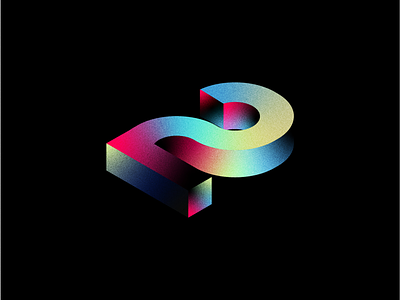 2 - Experiments color geometry gradients grid inspiration isometric typography