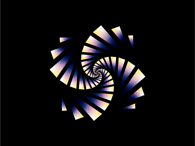 4 — Experiments black geometry gradient grid illustration illustrator swirl