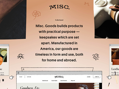 More Misc. Goods eccomerce ecommerce retail web web design webdesign website website design