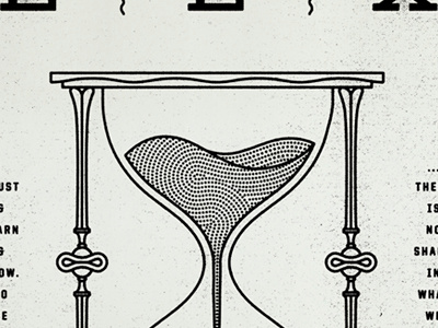 Hourglass illustration