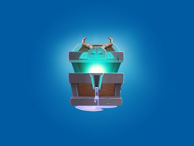 Chest icon for casual mobile game