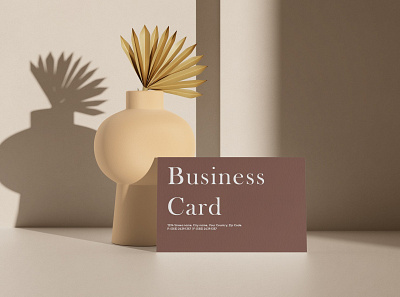 Business Card Mockup 3d branding business card design graphic design greeting identity logo minimal mockup overlay shadow postcard print print mockup realistic stationery sunlight
