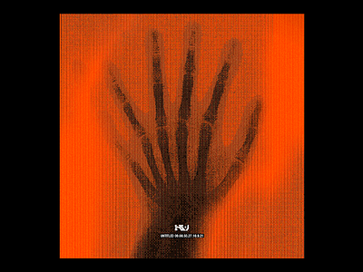 Untitled_00.08.50.00.27.9.21 bitmap cyber design fingers graphic hand minimal red skeleton type typography x ray