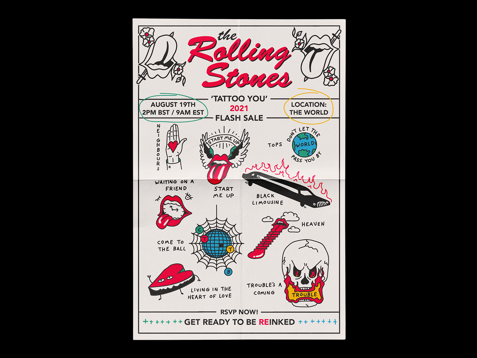 Tattoo You The Rolling Stones American Tour 1972 Ironon Rock rolling  stones tongue logo rock png  PNGEgg