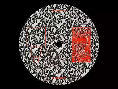 HV-PLAYLIST-04 🔊 80s 90s brutalist design graphic illustration maximal minimal music pattern playlist red soundtrack spotify track type typography