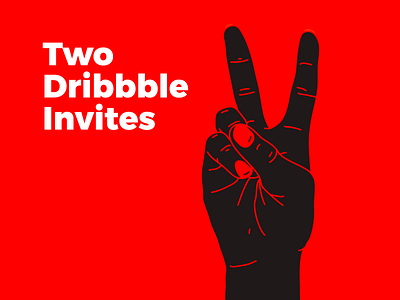 Two Dribbble Invites