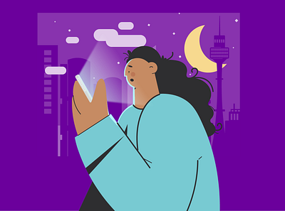 AMBS Middle of the Night design illustration vector